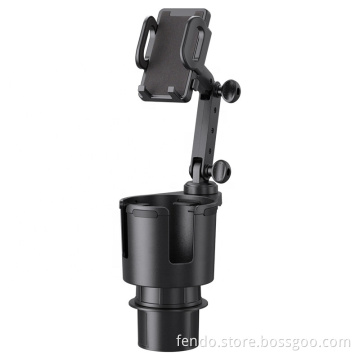 Auto Front Seat Organizer: Phone & Cup Holder
